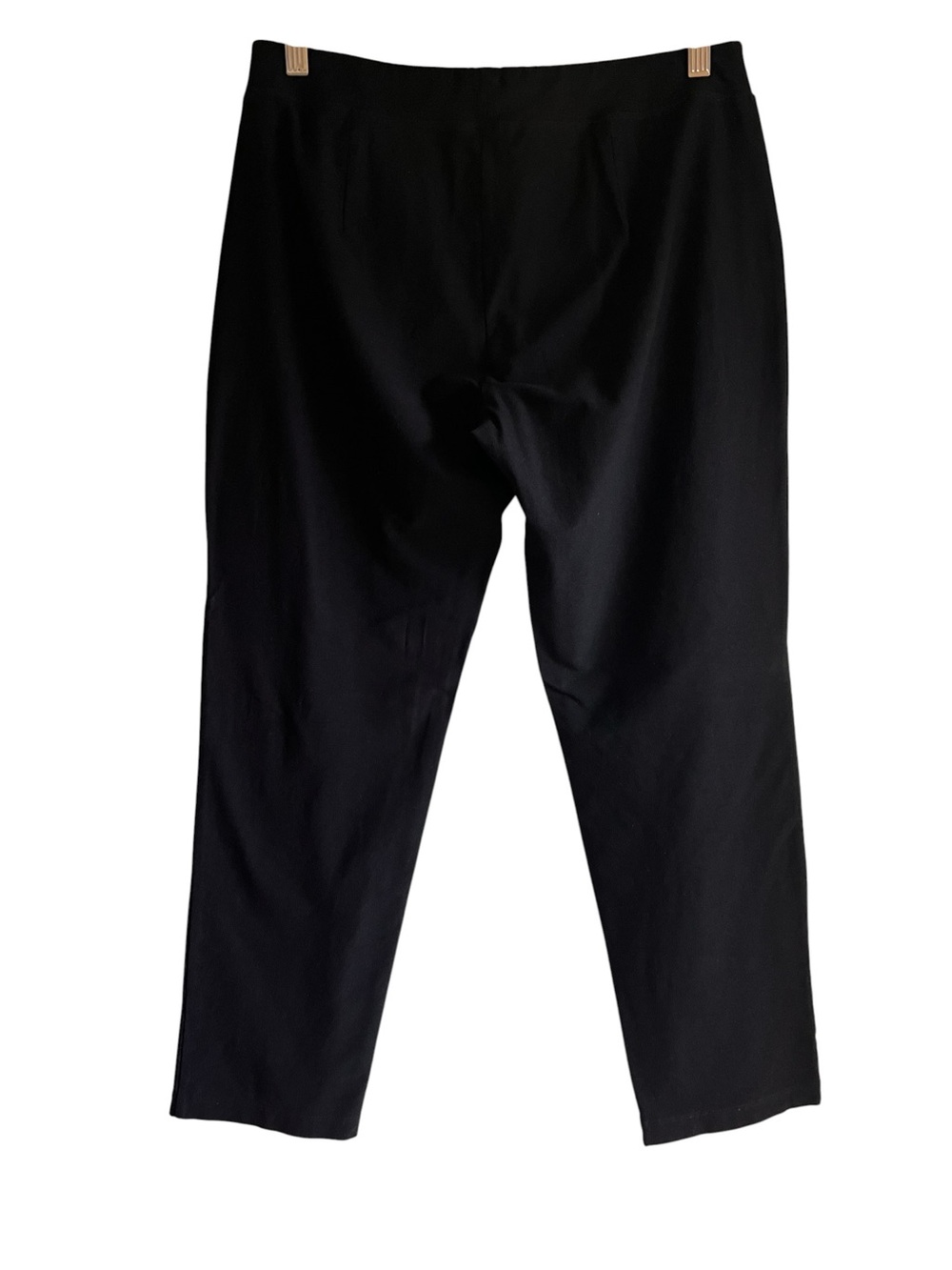 Eileen Fisher washable stretch crepe pant in black size S excellent condition - Picture 6 of 10